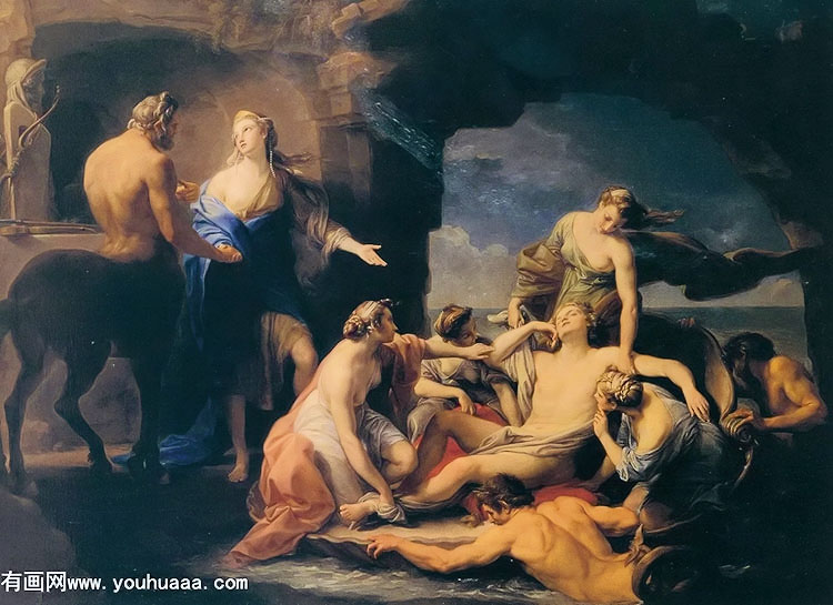 chiron returns achilles to thetis