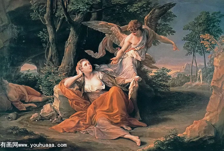 the appearance of the angel to hagar in the desert