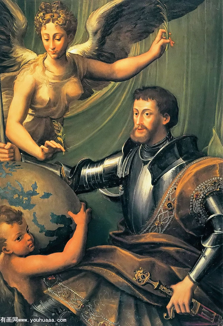 ˹Ļ - allegorical portrait of emperor charles v