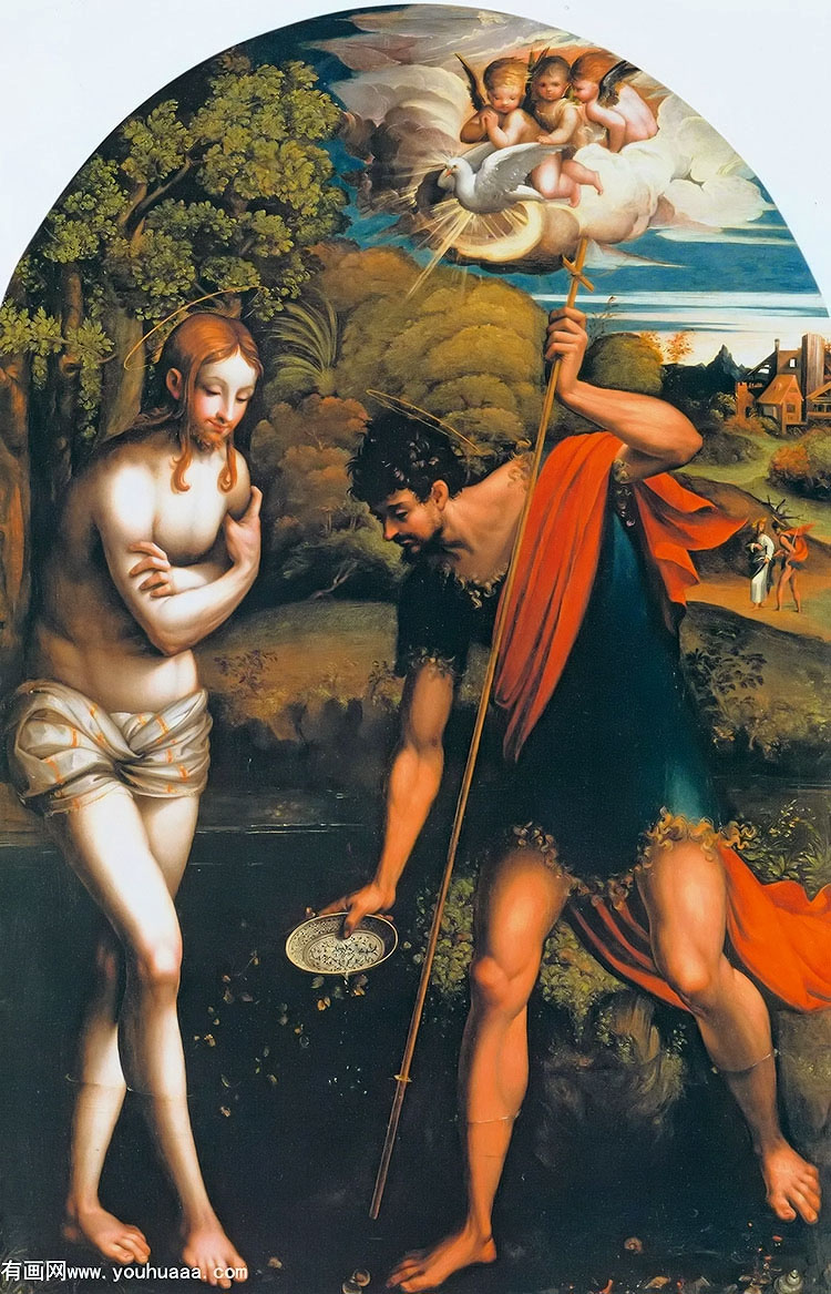 ϴ - baptism of christ