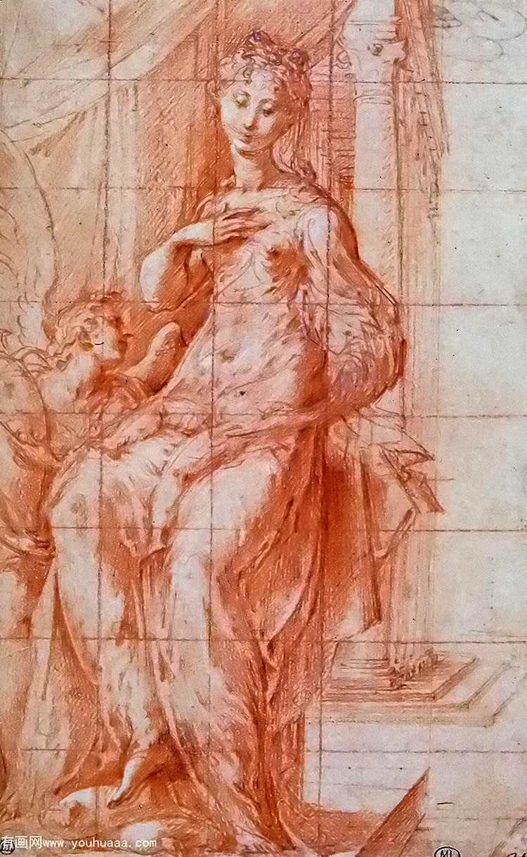 ʥĸϰ - study for madonna of the long neck