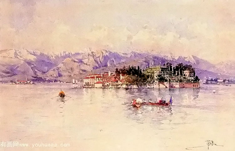 boating on lago maggiore isola bella beyond