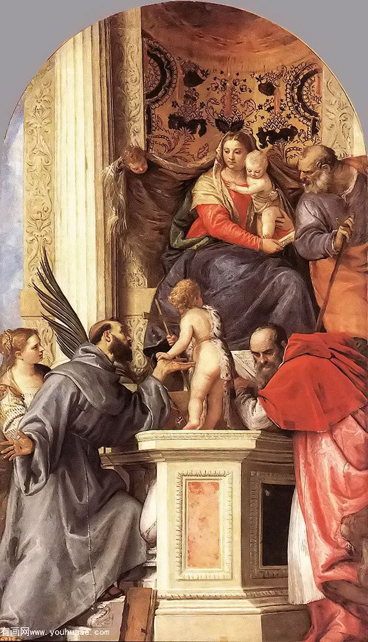 ʥϵʥĸʥͽ - madonna enthroned with saints