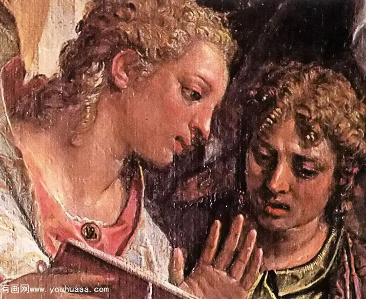 the marriage of st catherine [detail 1]