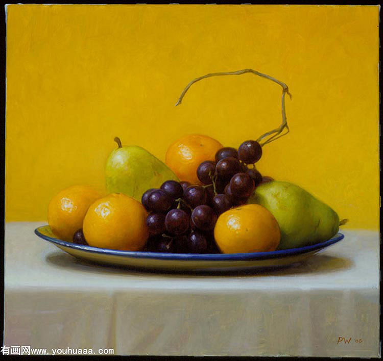 plate of fruit