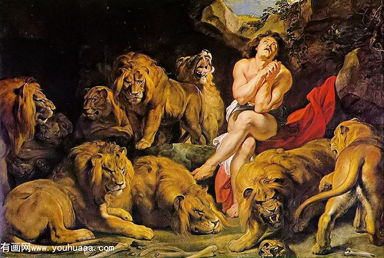 daniel in the lions den