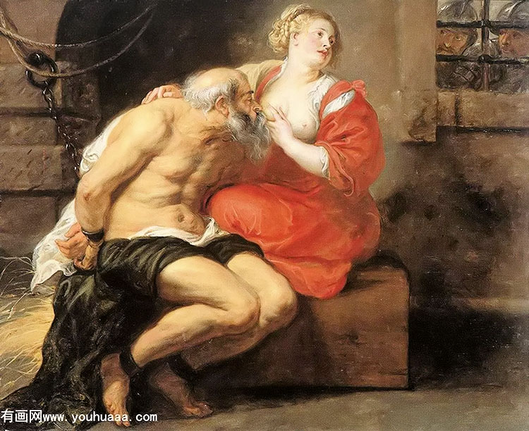 simon and pero (roman charity)