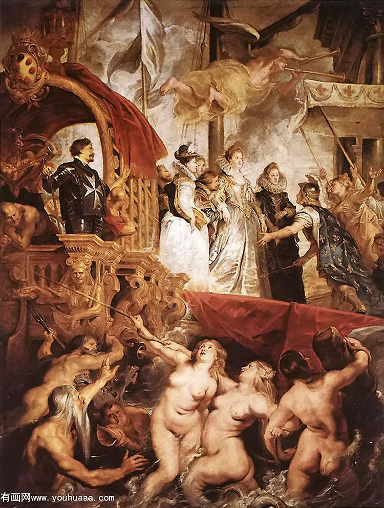 ʺ۵½ - the landing of marie de medici at marseilles