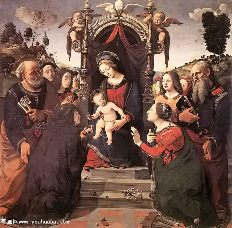 mystical marriage of st catherine of alexandria