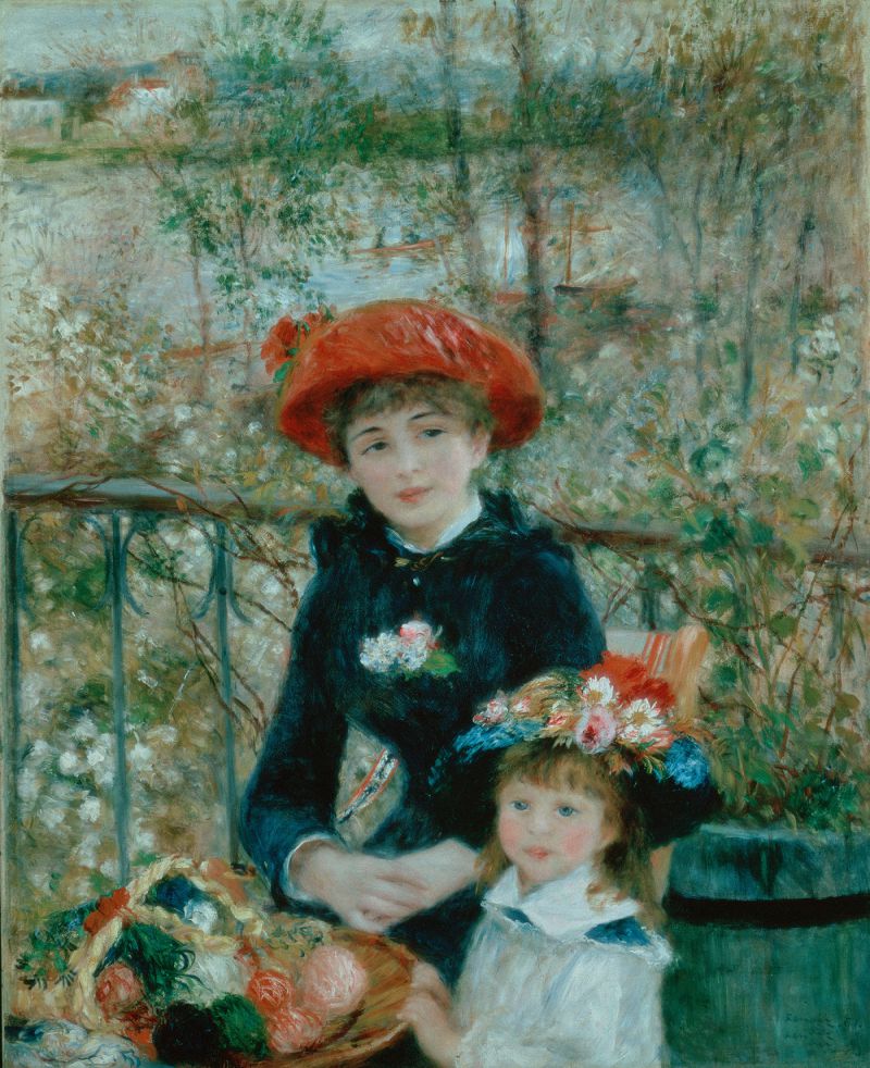 ¶̨ϵ - two sisters on the terrace