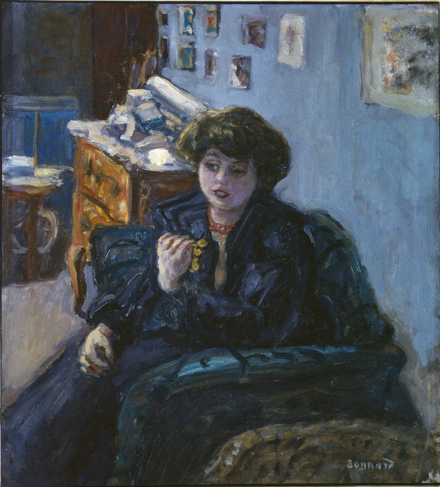 Young Womwn in an Interior