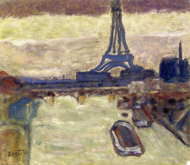 Eiffel Tower and The Seine