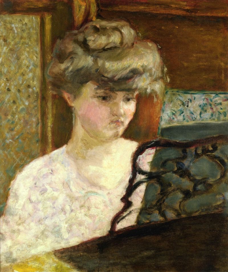 Misia at the Piano (also known as Portrait of Misia Natanson)