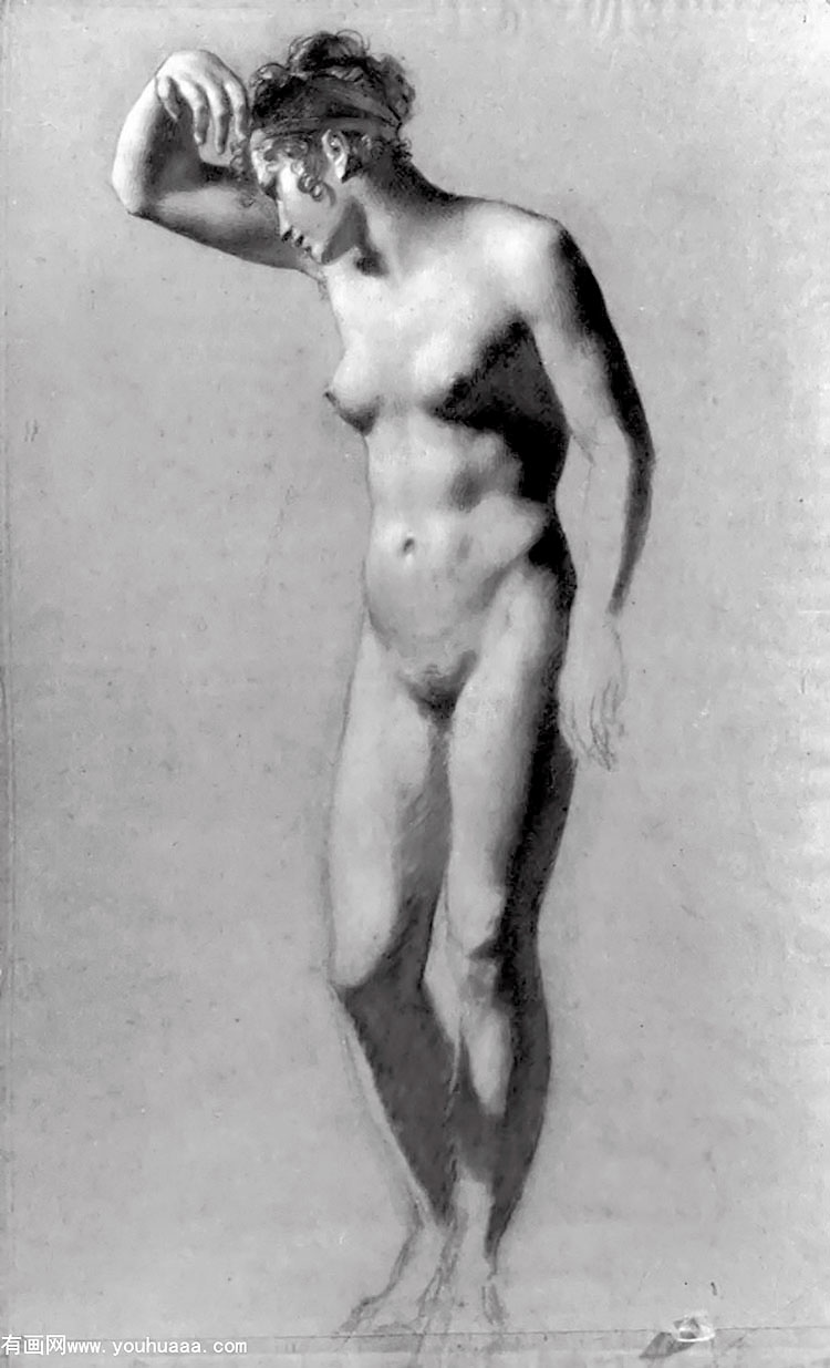 Ů - female nude