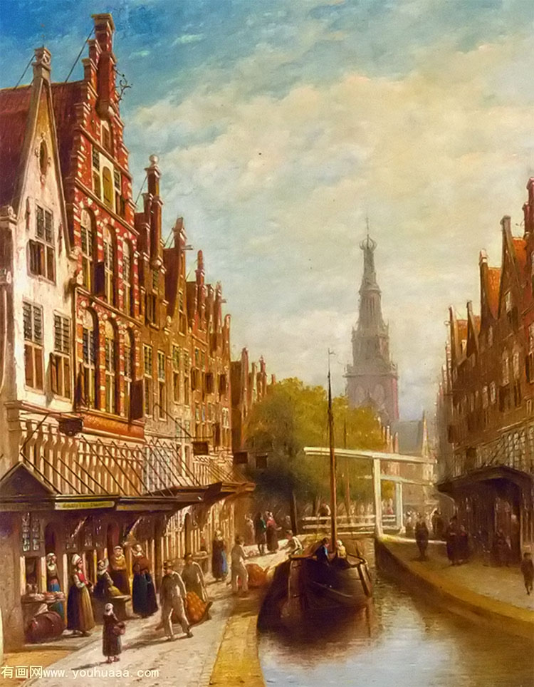 a view of alkmaar