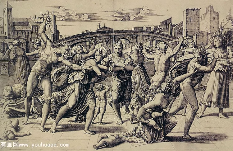 ɱӤ - marcantonio raimondi massacre of the innocents