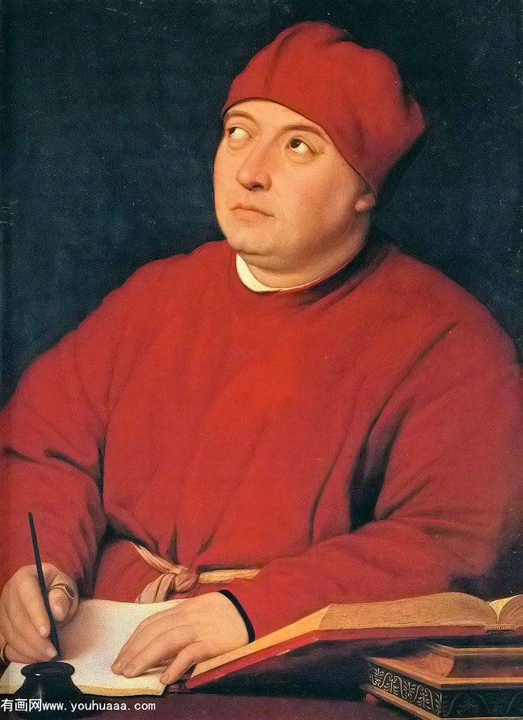 ׵Ļ - portrait of cardinal tommaso inghirami