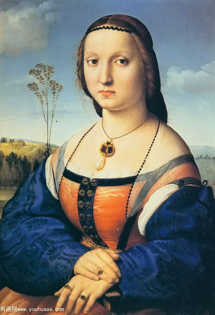 ȡ˹롤Ļ - portrait of maddalena strozzi doni