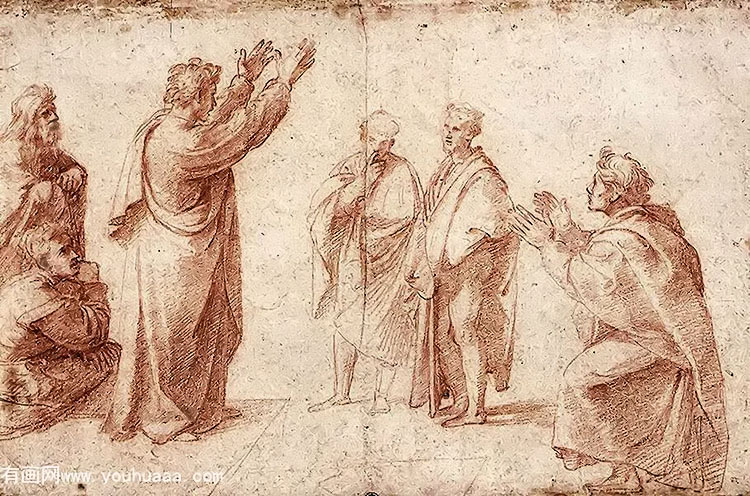 ʥŵ䴫ϰ - study for st paul preaching in athens