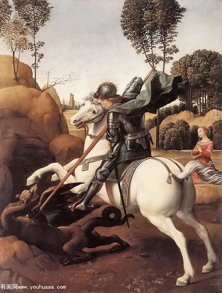 ʥ - st george and the dragon