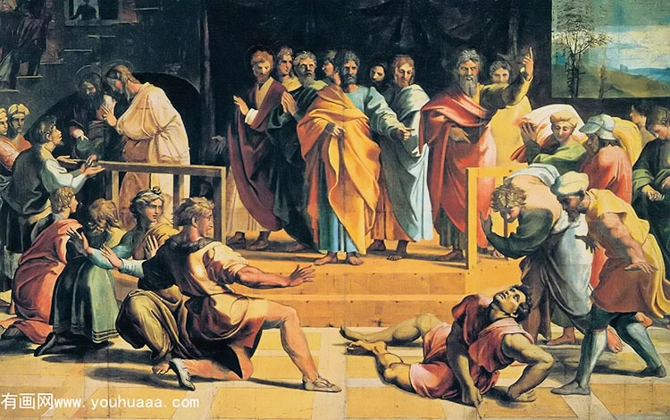 ֮ - the death of ananias