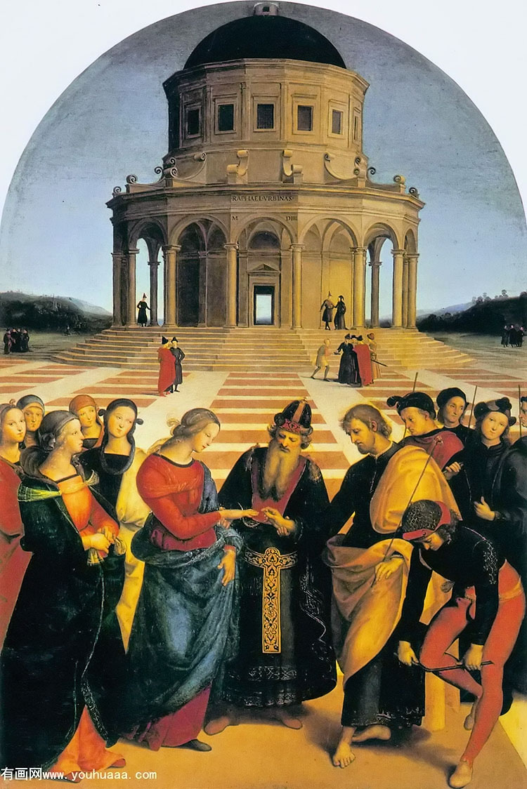 ʥĸĻ - the marriage of the virgin signed and dated