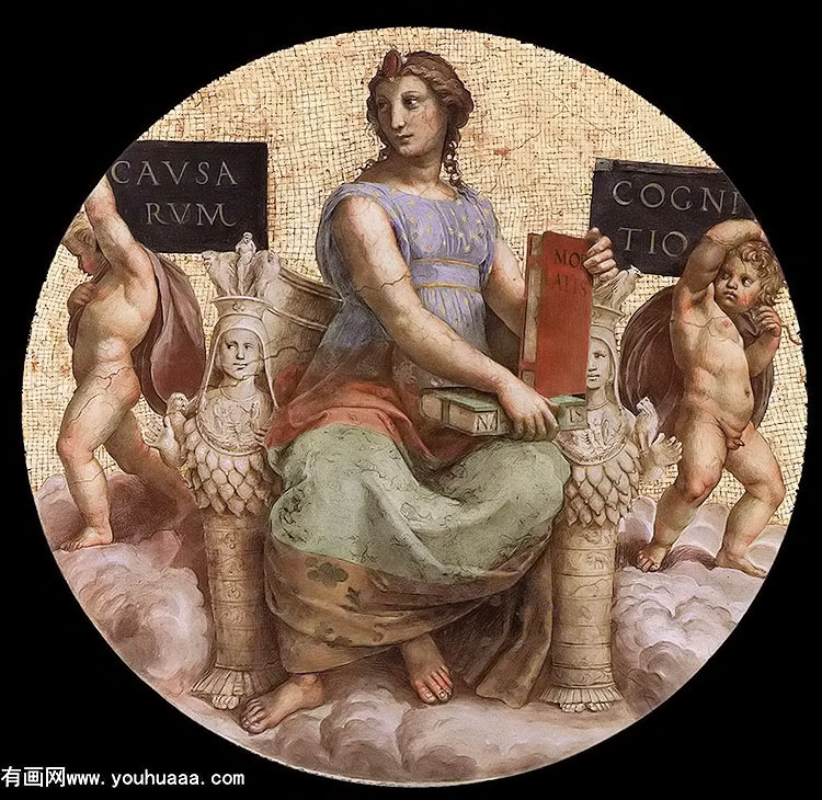 ٸǩ컨:ѧ - the stanza della segnatura ceiling philosophy