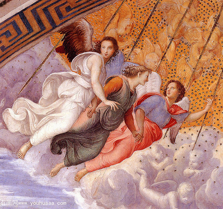 ٸǩ컨(ֲ1) - the stanza della segnatura ceiling [detail 1]