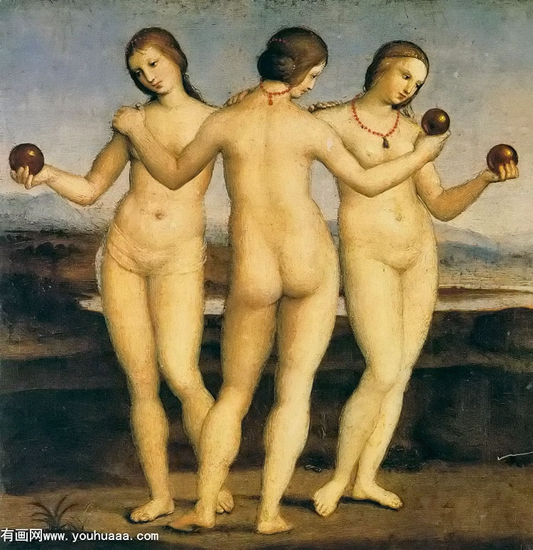 Ů - the three graces