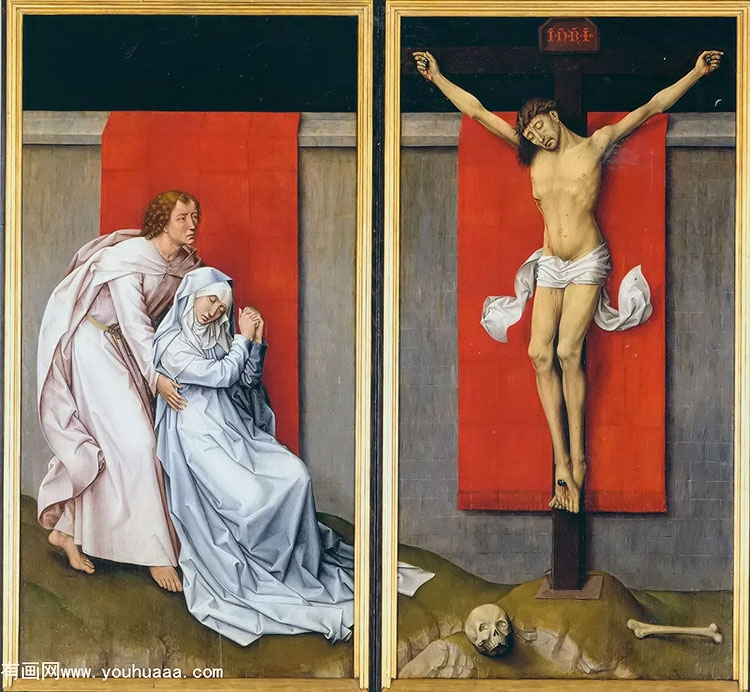 Ү(˫ۻ) - follower of rogier van der weyden crucifixion