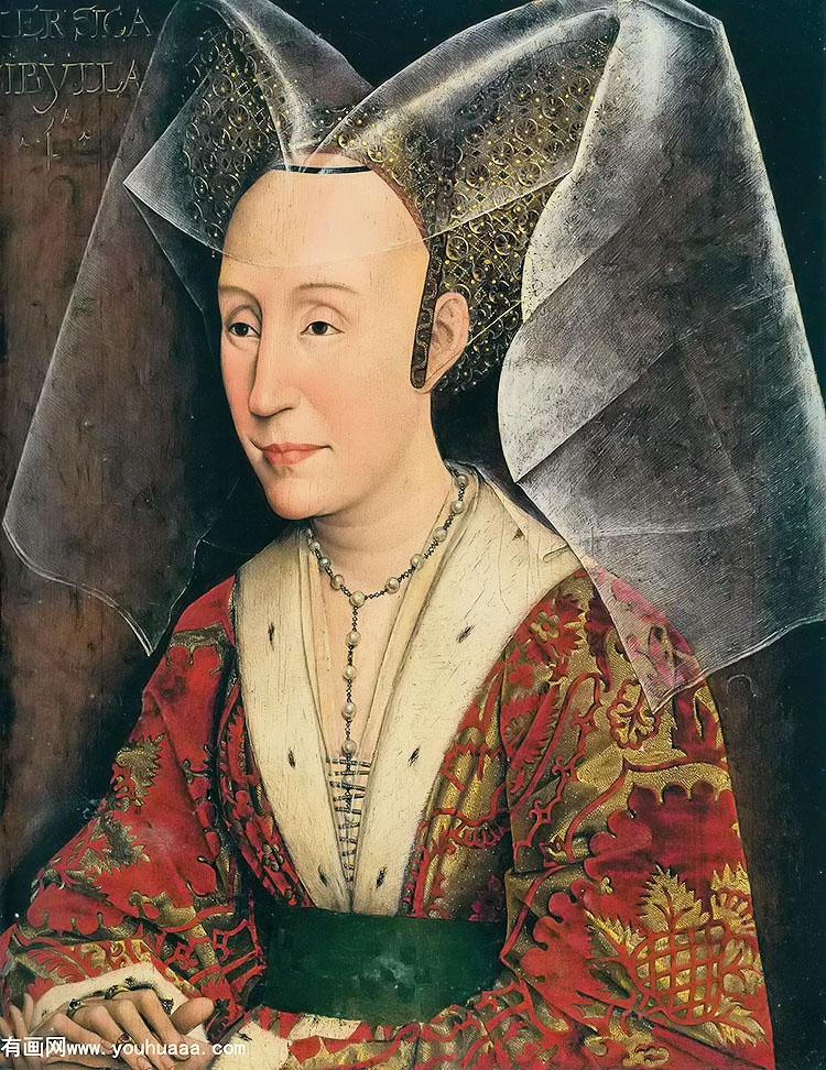 ɯ޵ڹ - portrait of isabella of portugal duchess of burgundy circa