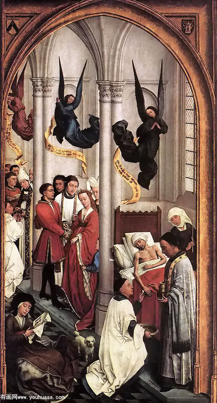 seven sacraments altarpiece right wing