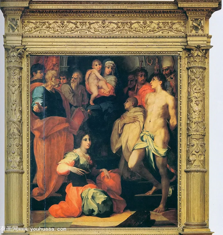 ʥĸʥͽ - madonna with child and saints