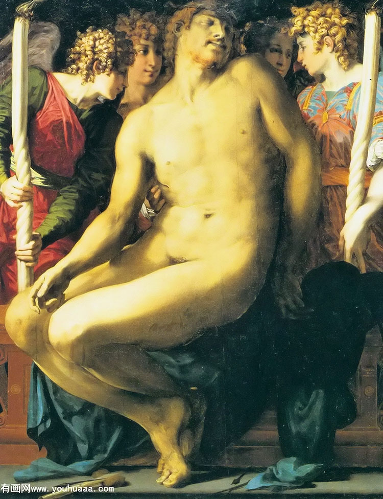 ʹӵĻ - pages 160 163 108 110 rosso fiorentino the dead christ among the angels whole and details