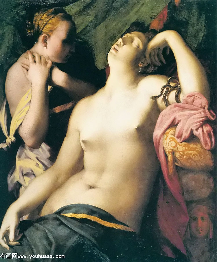 the death of cleopatra