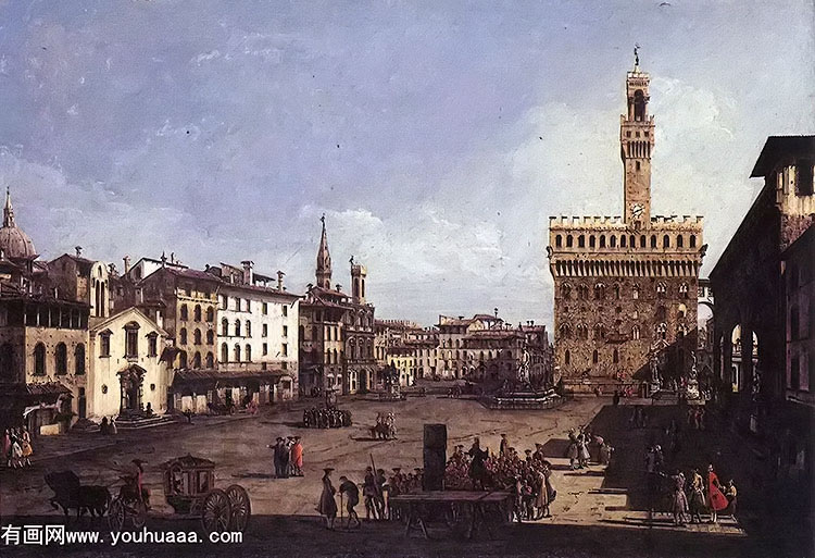 the piazza della signoria in florence