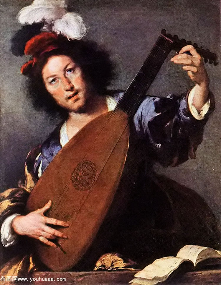 lute player