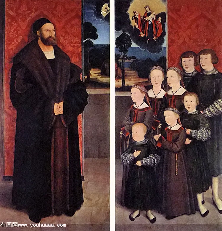 ¡ָĺ - portrait of conrad rehlinger and his children