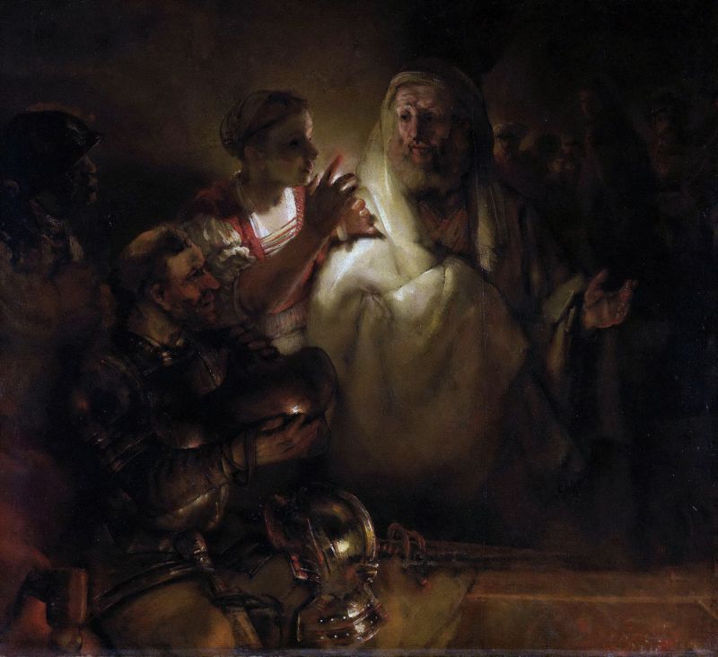 ָػı˵ - peter denouncing christ