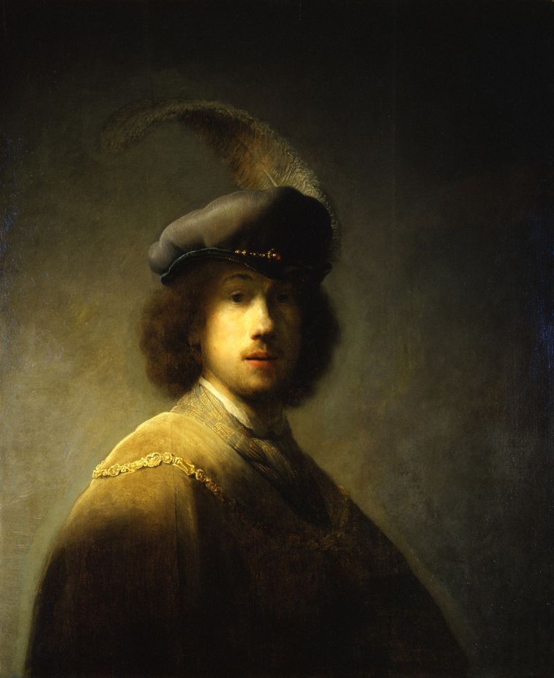 ͷëñԻ - self portrait in a plumed hat