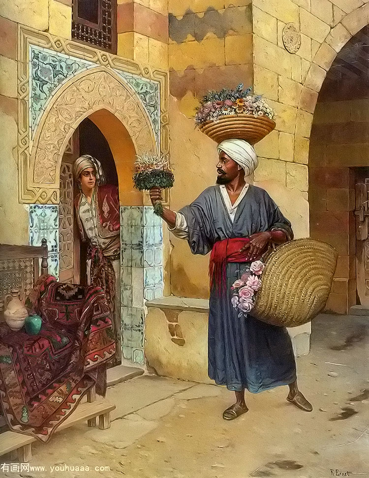 the flower seller