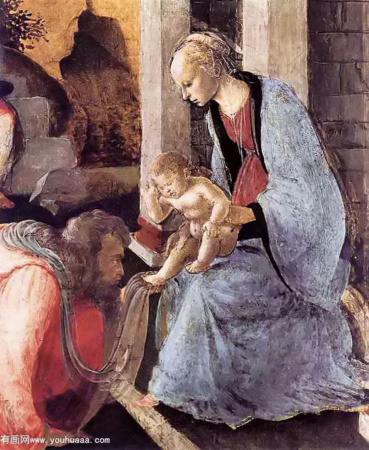 ʿʥ(ֲ2) - adoration of the magi (detail2)