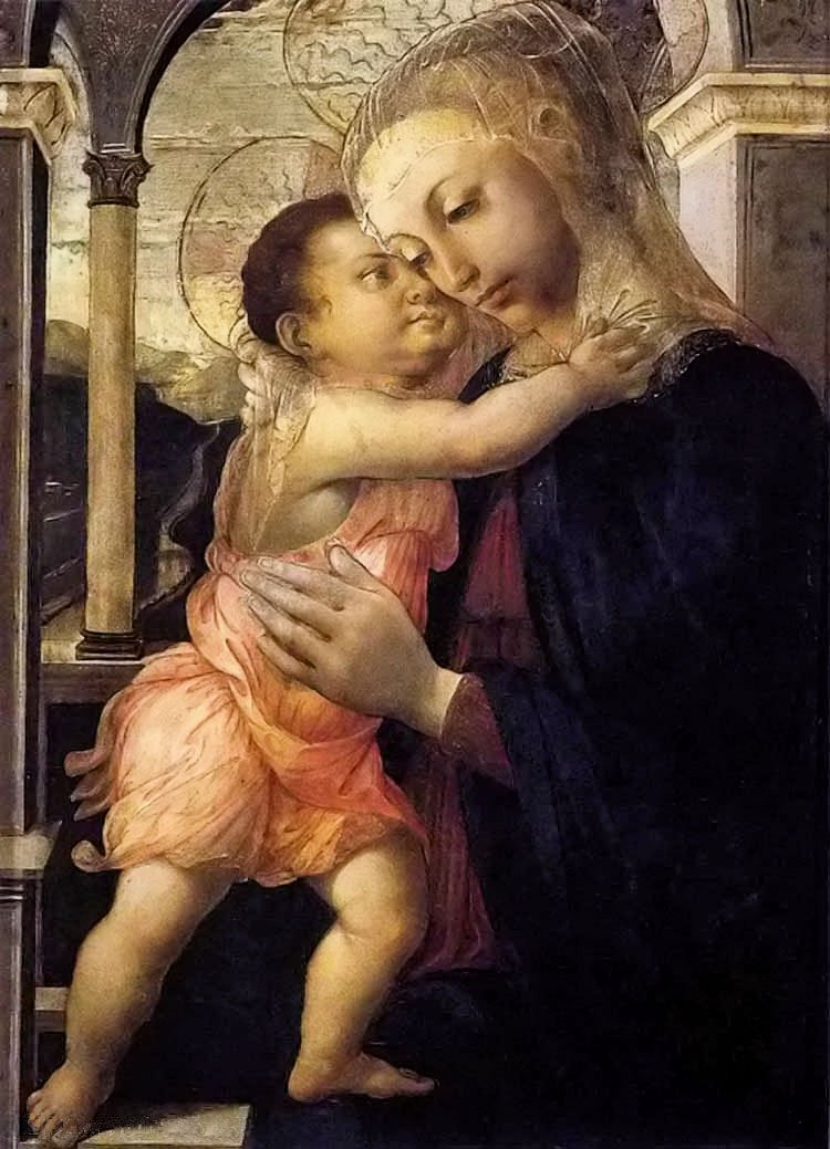 ʥĸʥ - madonna and child (madonna della loggia)