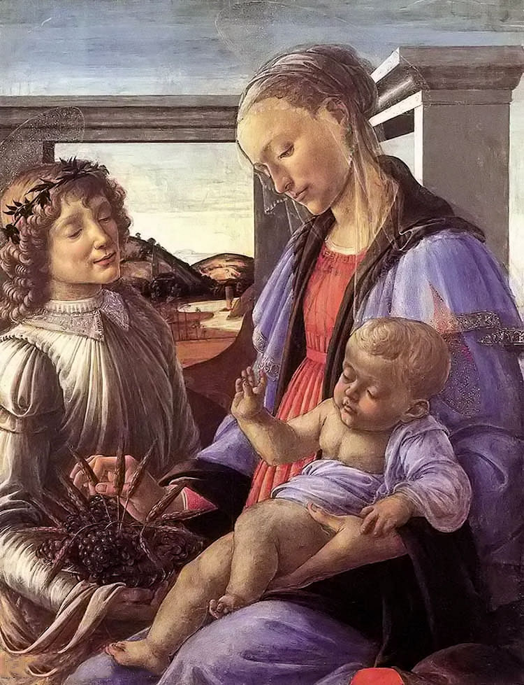 ʥĸһλʹ - madonna and child with an angel