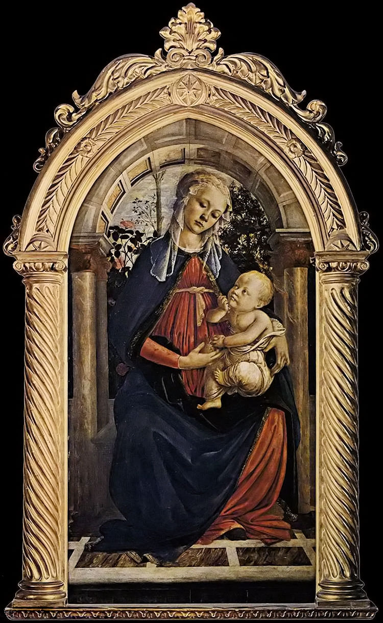 õ԰еʥĸ - madonna of the rosegarden (madonna del roseto)