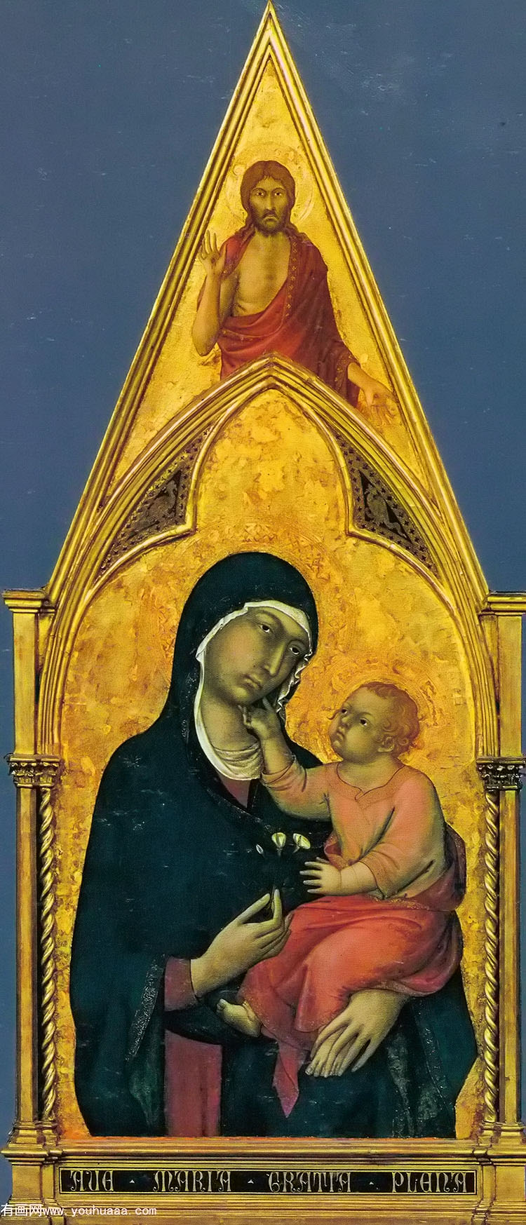 ʥĸʥӤ(ֲ) - polyptych detail of the madonna and child