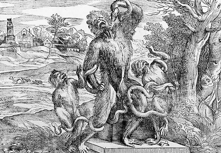 ¿׵ķ̻ - caricature of the laocoon group