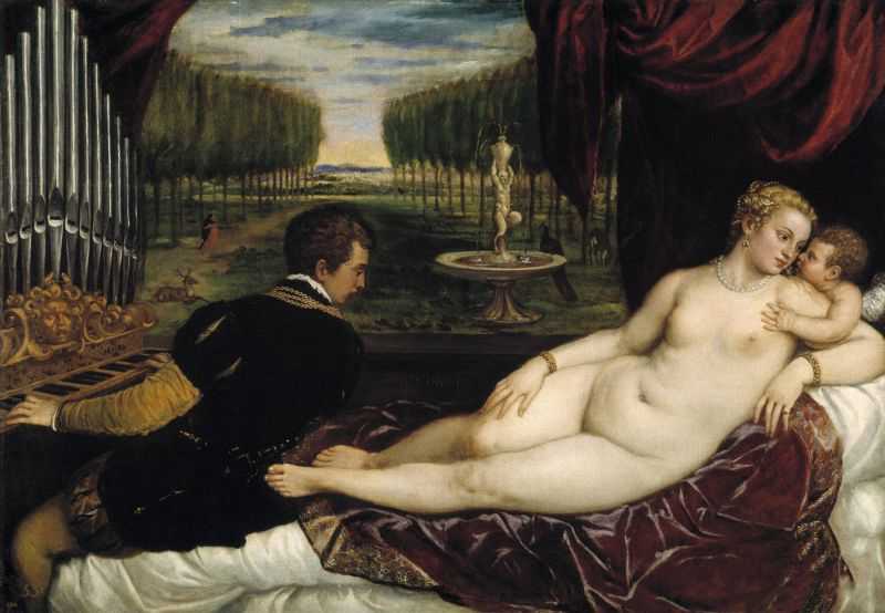 ʦ - Venus with the Organist and Cupid