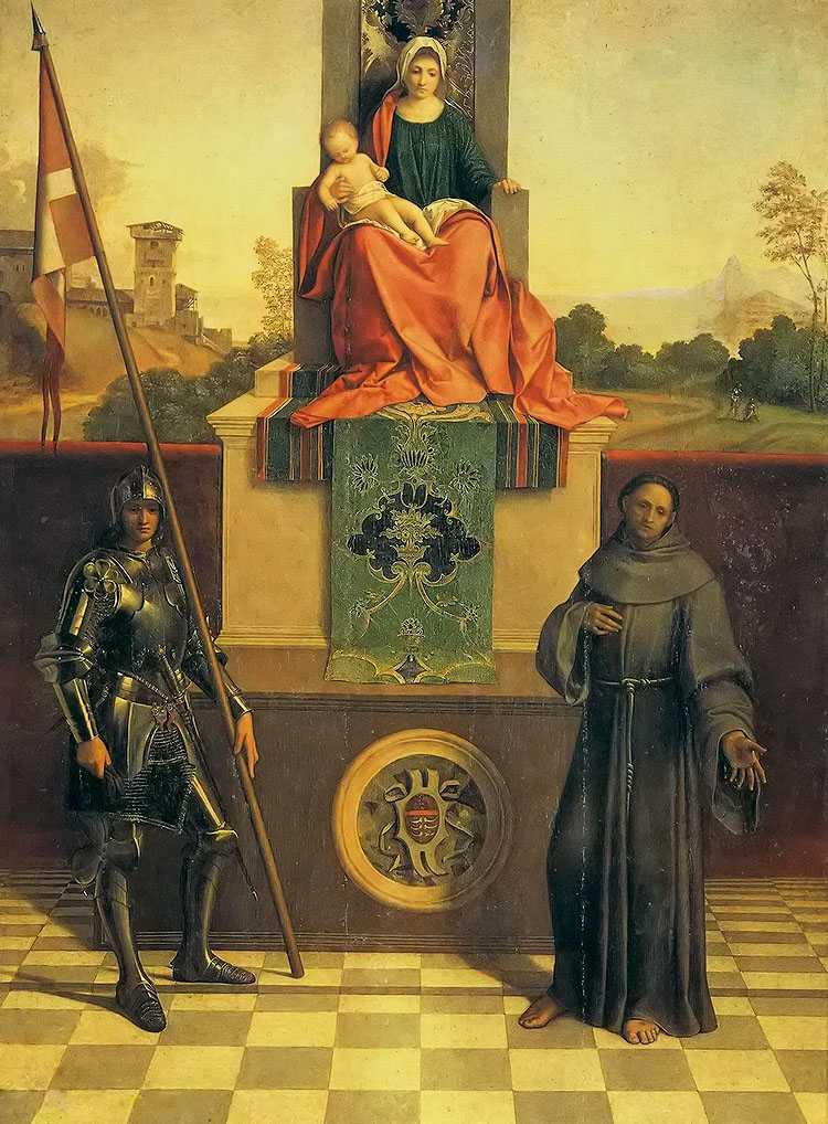 ʥϵʥĸ - giorgio da castelfranco surnomme giorgione la vierge de castelfranco vers