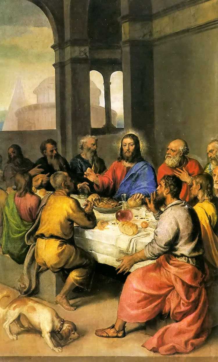 (ֲ) - the last supper [detail]